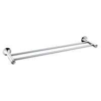 Diamond Double Towel Bar